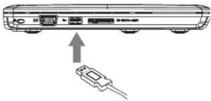 OLIVETTI OLIBOOK S1300 - Connect a USB Device - 1