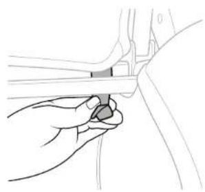 CHICCO Mini Bravo Plus - Cómo quitar el asiento - 2