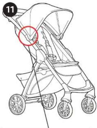CHICCO Mini Bravo Plus - Cómo utilizar la capota - 1
