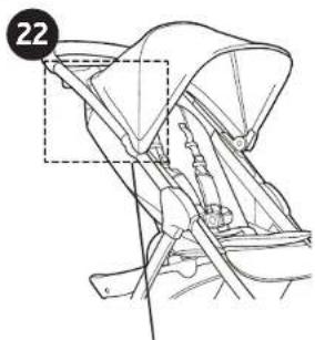CHICCO Mini Bravo Plus - Cómo quitar el asiento - 1
