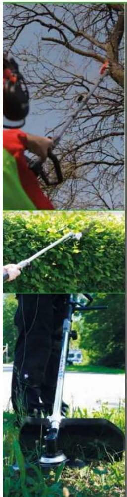 DC BRUSHLESS MOTOR Motoreinheit GME 36 Leistungstarke Akka4Motoreinheit zum Betreifen von den nachfolgenden 7 Anbaturazioni. So können Sie individuell für persönliches Gartensortiment zusammenstellen. Verzorgungsspannung: 36 V DC Motorleistung: 100 W Motorreiholt: 7000 min Länge: 930 mm Gewicht: 3,9 kg Aufbauraß Lezahl: 850 x 330 x 200 mm