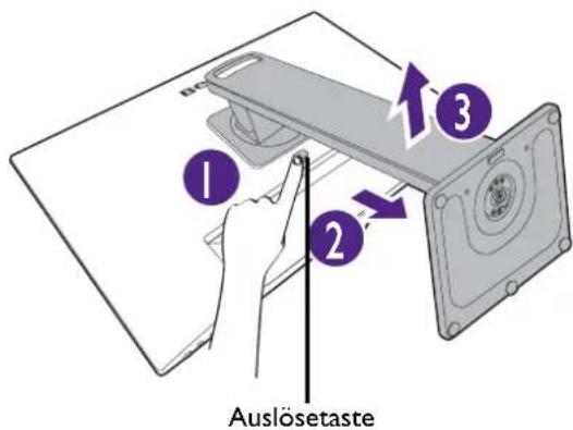 Auslösetaste