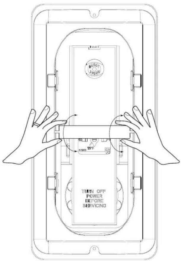 TURN OFF POWER BEFORE SERVICING