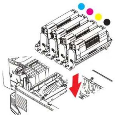 OKI C801dn - Beseitigen von Papierstaus - 10