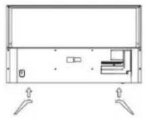 Allview 50ePlay6000-U - Positioning the TV - 1