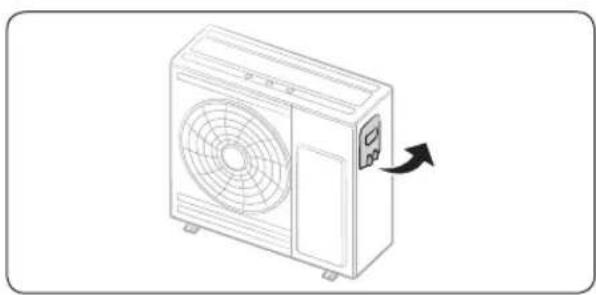 SAMSUNG MIM-E02EN - Diagram of connection between COMM KIT and outdoor unit - 3