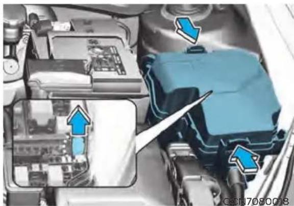 HYUNDAI Elantra N (2022) - Instrument Panel Fuse Replacement - 2