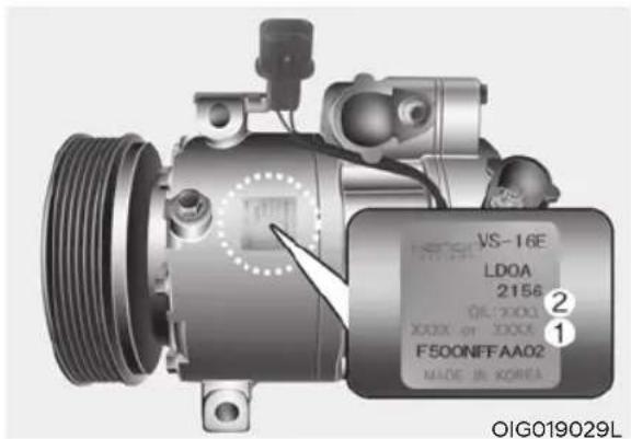 VS-16E LD0A 2156 ØL:XXXXX XXXX 01 XXXX F500NFFAA02 MADE IN KOREA OIG019029L