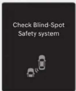 Check Blind-Spot Safety system