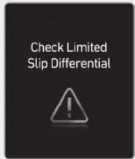 Check Limited Slip Differential