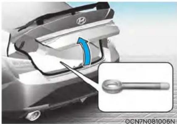 HYUNDAI Elantra N (2022) - Removable Towing Hook - 1