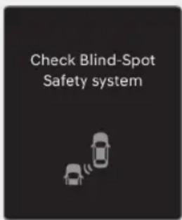 Check Blind-Spot Safety system