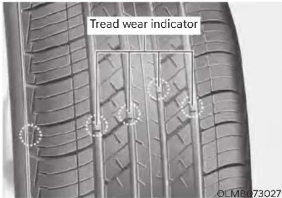 Tread wear indicator OLMB073027