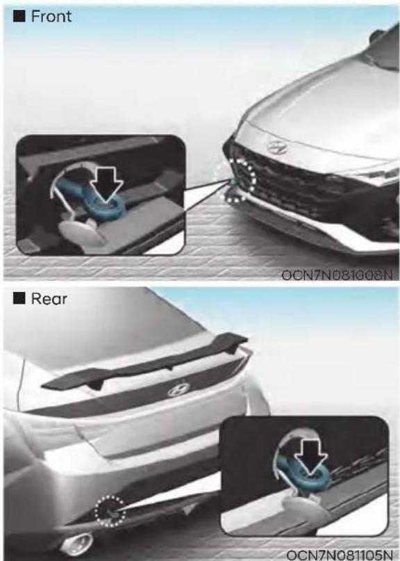 ■ Front OCN7N081008N ■ Rear OCN7N081105N