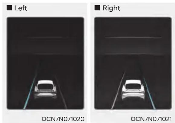 HYUNDAI Elantra N (2022) - Lane Keeping Assist Operation Warning and control - 1