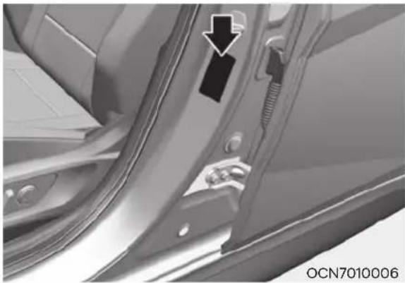 HYUNDAI Elantra N (2022) - VEHICLE CERTIFICATION LABEL - 1
