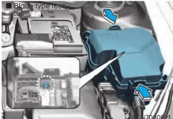 Blade type fuse GCN7080021