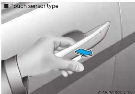 ■ Touch sensor type OCN7050093N
