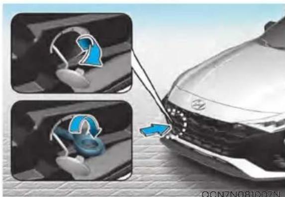 HYUNDAI Elantra N (2022) - Removable Towing Hook - 2