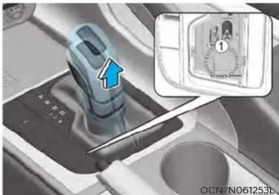 HYUNDAI Elantra N (2022) - Shift-lock release - 1