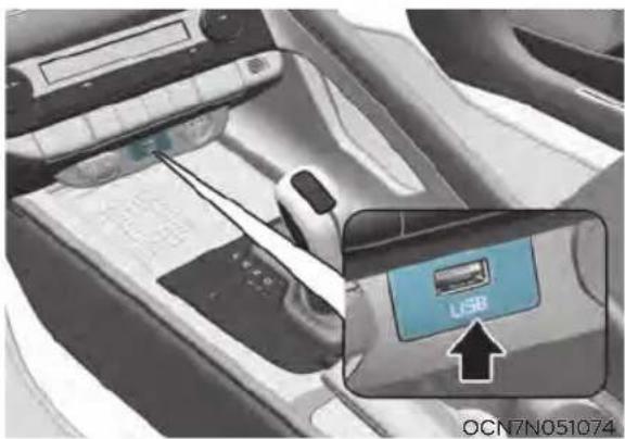 HYUNDAI Elantra N (2022) - USB Port - 1