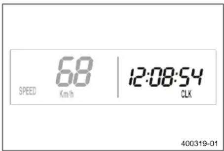 SPEED 68 Km/h 12:08:54 CLK 400319-01