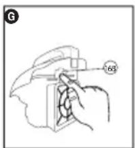 ECG VP BS6115 Independent - Reinigung oder Auswechseln des Abluftfilters - 2