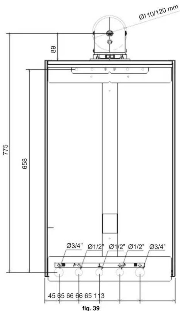 Ø110/120 mm 89 775 658 Ø3/4" Ø1/2" Ø1/2" Ø1/2" Ø3/4" 45 65 66 66 65 113 fig. 39
