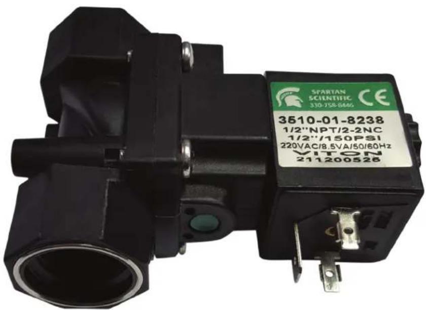 SPARTAN SCIENTIFIC 310-758-8446 3510-01-8238 1/2"NPT/2-2NC 1/2"/150PSI 220VAC/8.5VA/50/60Hz VITON 211200526