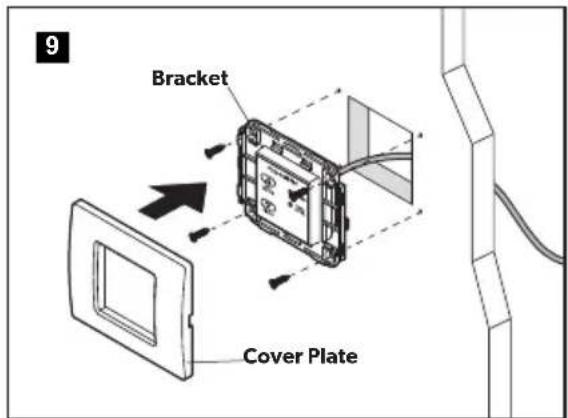 9 Bracket Cover Plate