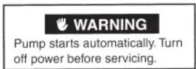 DOMETIC Pump SW12 - Wiring the pump: - 2