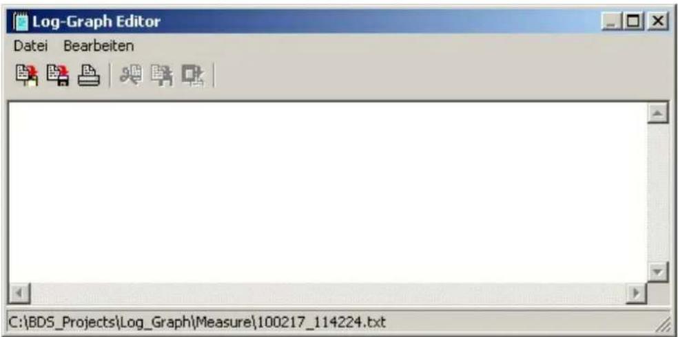 Log-Graph Editor Datei Bearbeiten C:\BDS Projects\Log_Graph\Measure\100217_114224.txt