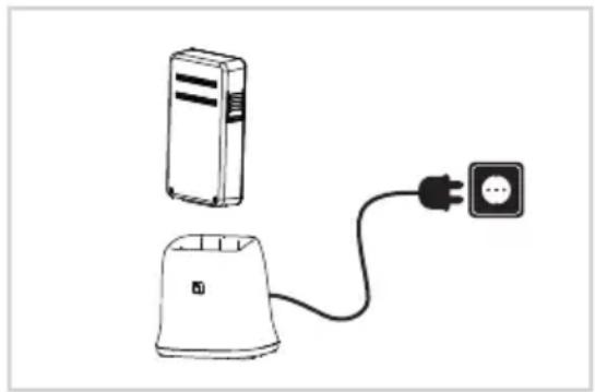 GENIUS Invictus M5 - In der Akku-Ladestation - 1