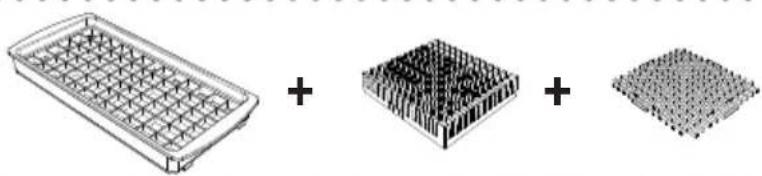 GENIUS Nicer Dicer Fun - Verwendung der XXL-Messereinsätze (durchgehende Schneidfläche) - 1