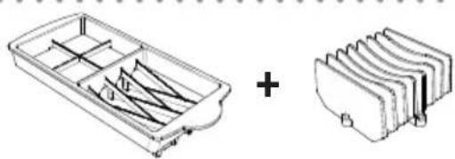 GENIUS Nicer Dicer Fun - Würfel/Stifte - 6