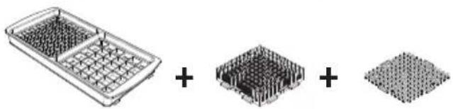 GENIUS Nicer Dicer Fun - Würfel/Stifte - 1