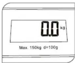 0.0 kg Max. 150kg d=100g