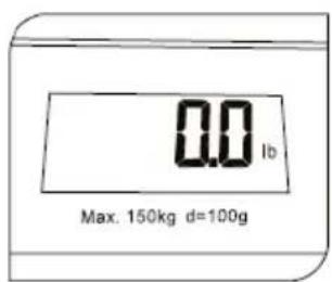0.0 lb Max. 150kg d=100g