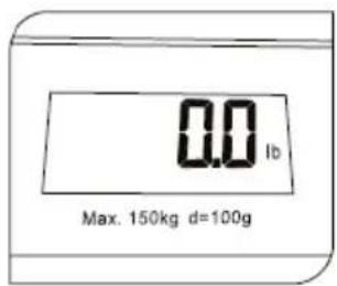 0.0 lb Max. 150kg d=100g