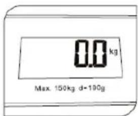 0.0 kg Max. 150kg d=100g