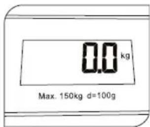 0.0 kg Max. 150kg d=100g