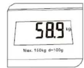 58.9 kg Max. 160kg d=100g