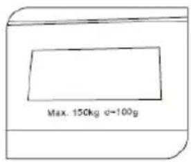 Max. 150kg d=100g