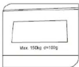 Max. 150kg d=100g