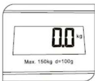 0.0 kg Max. 150kg d=100g