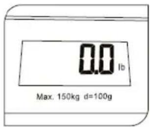 0.0 lb Max. 150kg d=100g