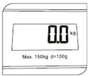 0.0 kg Max. 150kg d=100g