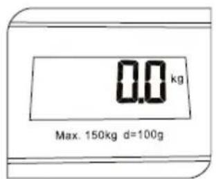 0.0 kg Max. 150kg d=100g