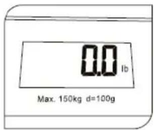 0.0 lb Max. 150kg d=100g