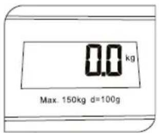 0.0 kg Max. 150kg d=100g